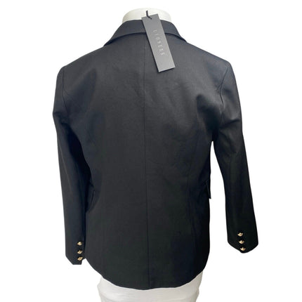 NEW Lioness Women' Black Long Sleeve Double Breasted Blazer Suit Jacket Size XXL