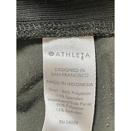 Athleta Brooklyn Ankle Women's Green High Waisted Tapered Trousers Pants Size 0