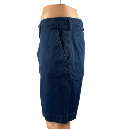 POLO Ralph Lauren Men's Blue High Rise Slim Straight Khaki Chino Shorts Size 42