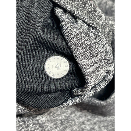 Lululemon Women's Gray Mid Rise Skinny Yoga Athletic Activewear Leggings Pants 4
