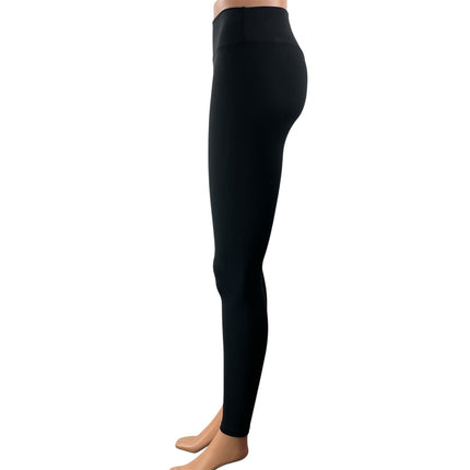 CSB Form Women's Black High Waisted Activewear Athletic Skinny Legging Pants XS