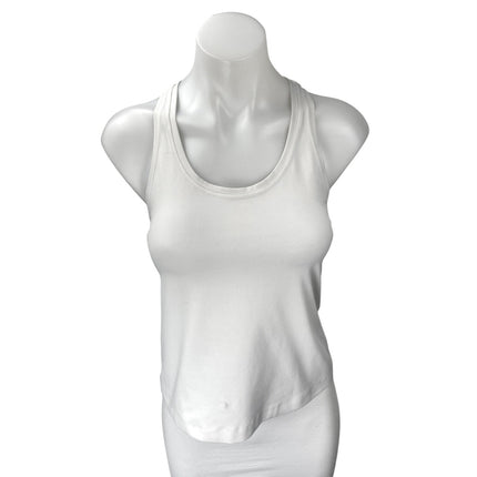 Lululemon Women's White Sleeveless Racerback Workout Athletic Tank Top Size 4