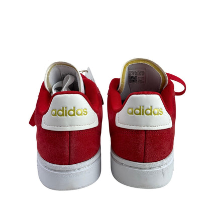 NEW Adidas Grand Court Alpha Women's Red Lace Up Low Top Sneakers Shoes Size 8.5