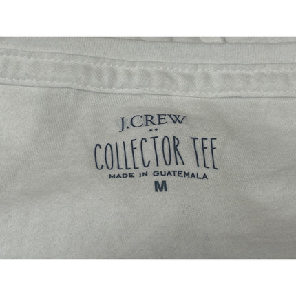 J.Crew White Red Holiday Crew Plaid Flannel Long Sleeve Sleepwear Pajamas Set M