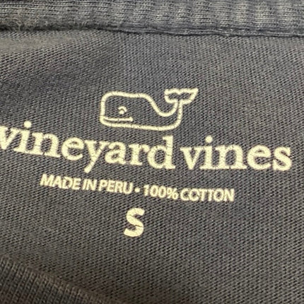Vineyard Vines Men's Blue Graphic Print Pocket Short Sleeve T Shirt Tee Top Sz S