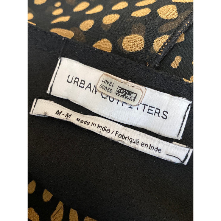 Urban Outfitters Rosalee Women's V Neck Flutter Sleeve Mini Flare A-Line Dress M
