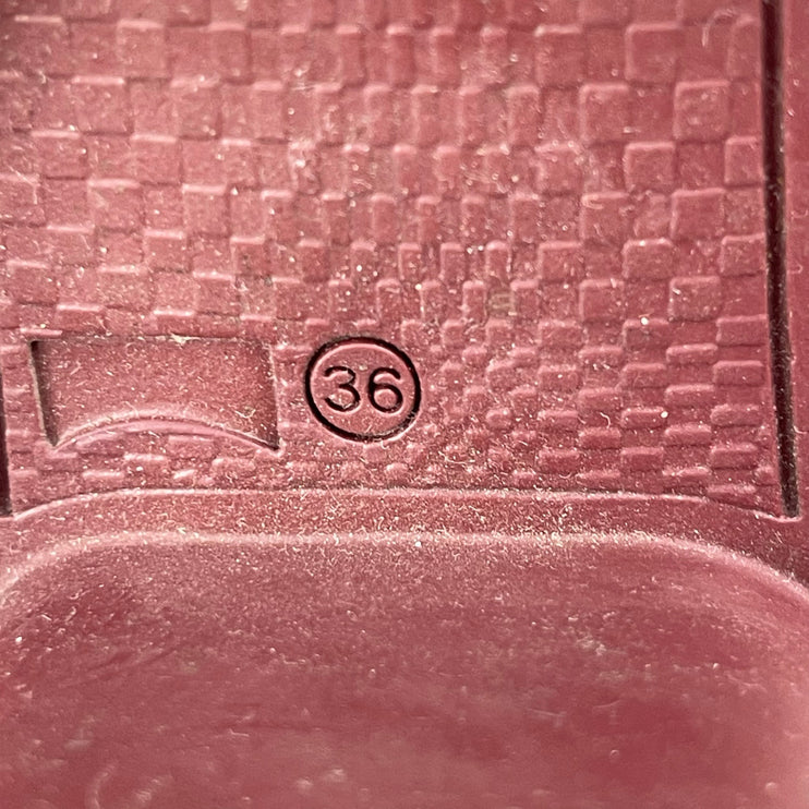 Camper Meda Womens Red Leather Square Toe Block Heel Ankle Strap Sandals 36 US 6