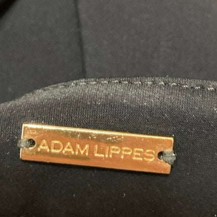 Adam Lippes Women's Black High Waist Flared Bootcut Trousers Dress Pants Size S