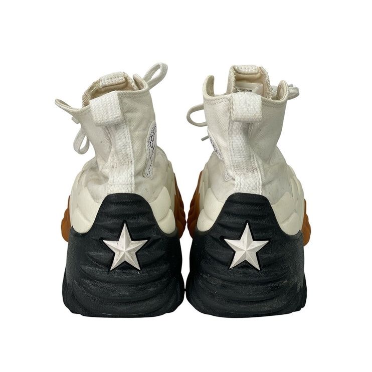 Converse Run Star Motion White Black Gum Women's High Top Sneakers Shoes Size 8