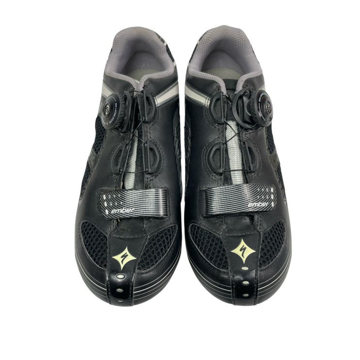 Specialized Ember Women's Black Low Top Athletic Bike Road Cycling Shoes Sz 8.5