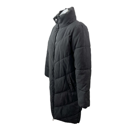 Vero Moda VMLIGA Liga Black Quilted High Neck Long Sleeve Puffer Coat Jacket XS