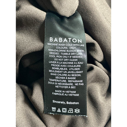 Aritzia Babaton Brown Sleeveless Mock Neck Sculpt Mini Bodycon Dress Size S