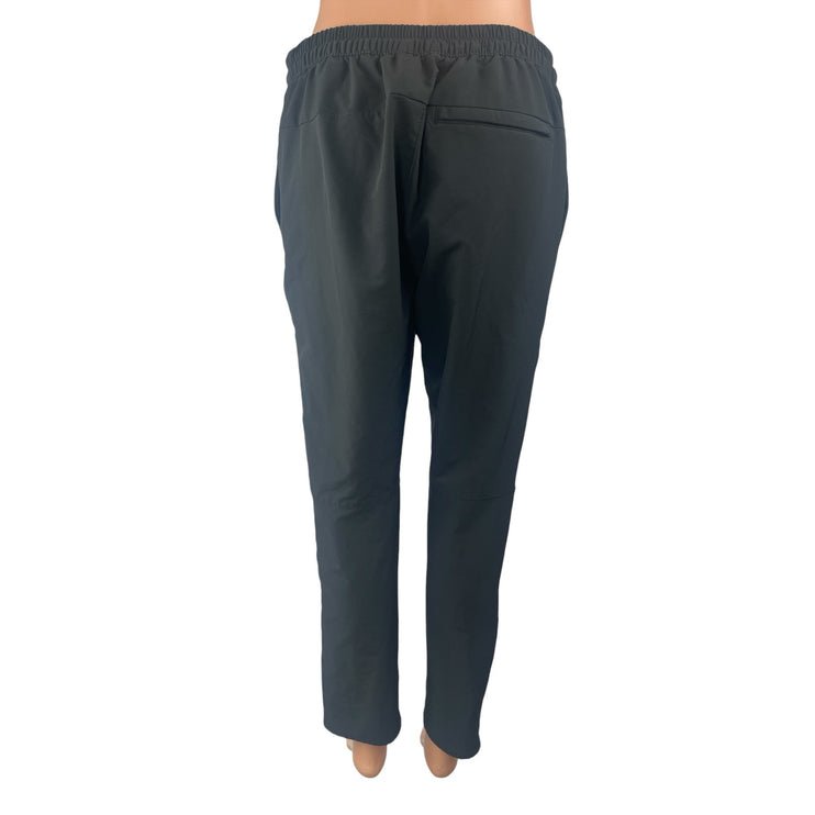 Banana Republic Women's Black High Rise Slim Tapered Trouser Dress Pants 30x30