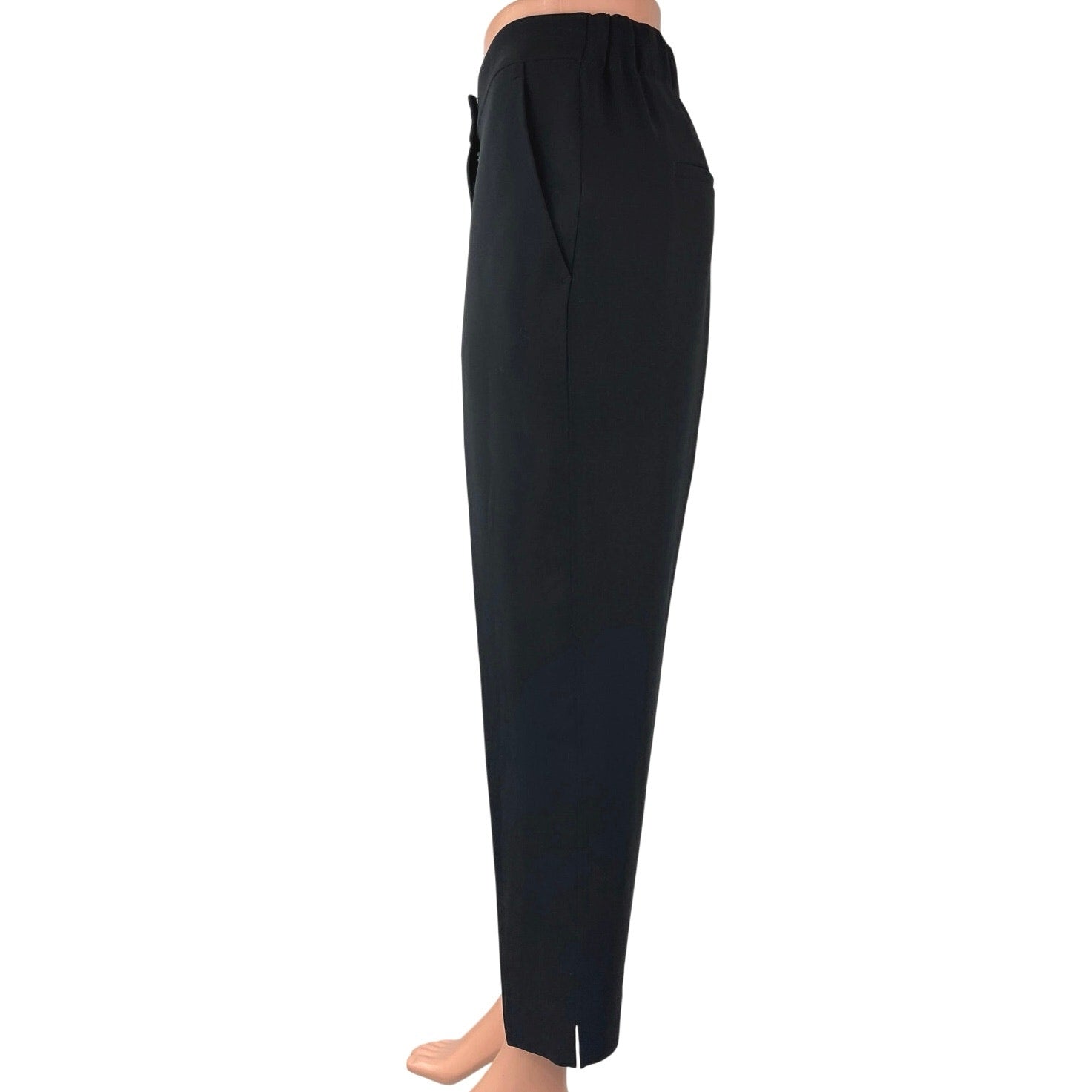 J.Crew Women's Black Tapered Straight Career Office Ankle Trousers Dre – Brie J.Crew Women's Black Tapered Straight Career Office Ankle Trousers Dre – Brie