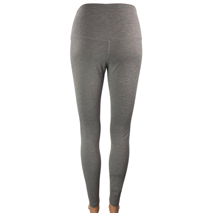 Lululemon Women's Heather Gray High Waisted Activewear Athletic Legging Pants 6