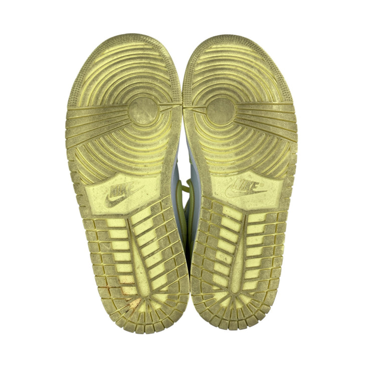 Nike Air Jordan 1 Low Lemonade Colorblock Lace-Up Athletic Sneakers Shoes 10.5