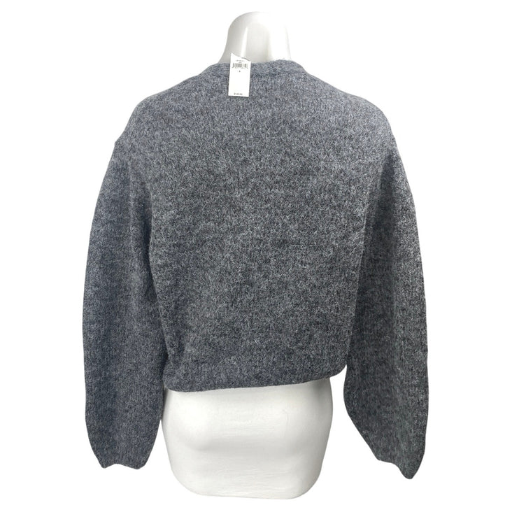 NEW Banana Republic Gray Wool Oversized Long Sleeve Open Cardigan Sweater Size S