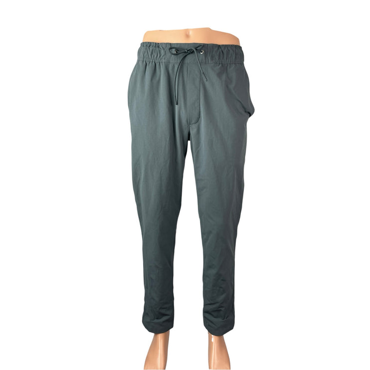 Vuori Men's Gray High Rise Tapered Athletic Activewear Trousers Jogger Pants M