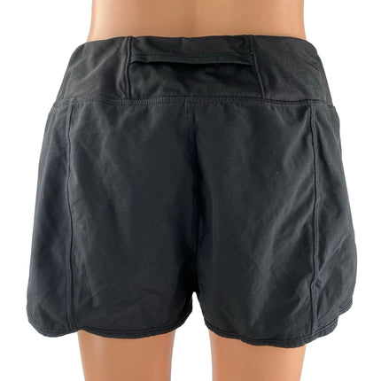 Reebok CrossFit One Black Geometric Yoga Gym Track Athletic Activewear Shorts M