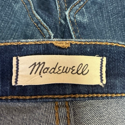 Madewell Roadtripper Women's Blue Mid Rise Skinny Denim Jeans Pants Size 26