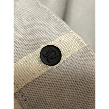 Lululemon ABC Men's Light Gray High Rise Straight Chino Khaki Trousers Pants 32