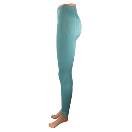 Gymshark Energy Seamless Blue Skinny Yoga Athletic Activewear Leggings Pants S