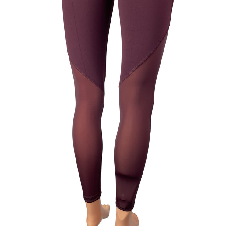 Lululemon Wunder Train Mesh Skinny Yoga Athletic Activewear Leggings Pants Sz 4
