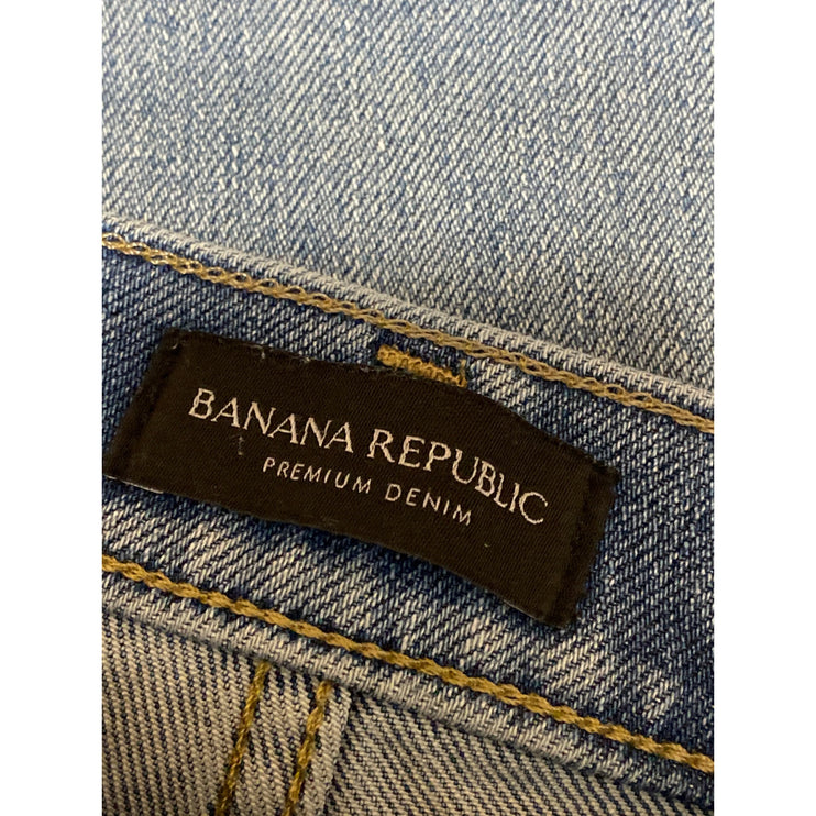 Banana Republic Blue Light Wash High Rise Slim Skinny Denim Jeans Pants Size 26