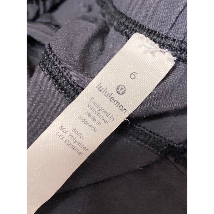 Lululemon Sun Setter Women's Dark Gray Yoga Workout Athletic Jogger Pants Size 6