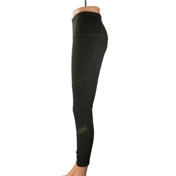Old Navy Active Women's Black Yoga Gym Athletic Activewear Moto Leggings Pants M