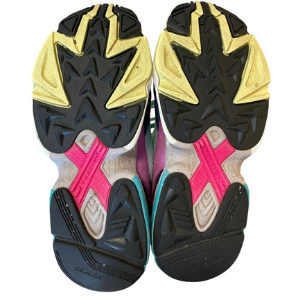 Adidas Falcon Women's Multicolor Low Top Lace Up Running Sneakers Shoes Size 6