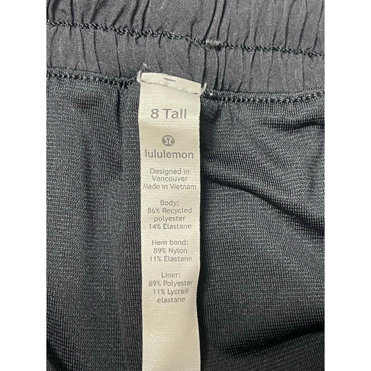 Lululemon Hotty Hot Womens High Rise Workout Yoga Athletic Running Shorts 8 Tall