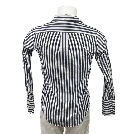 Alex Mill Men's Blue White Striped Pocket Long Sleeve Button Down Shirt Top Sz S