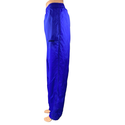 Adidas The Vintage Twin Women's Blue High Rise Jogger Athletic Sweat Pants Sz M