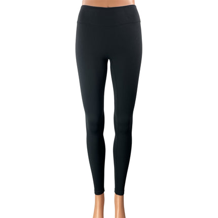 CSB Form Women's Black High Waisted Activewear Athletic Skinny Legging Pants XS