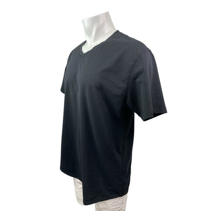 BYLT Men's Black Drop Cut V Neck Basic Short Sleeve T Shirt Tee Top Size XL