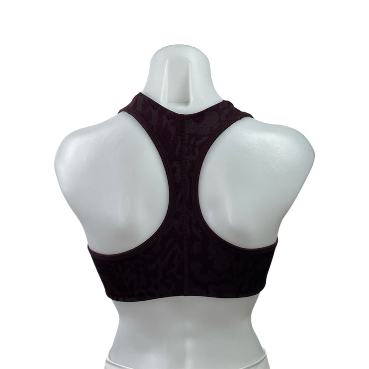 Gymshark Adapt Animal X Whitney Brown Seamless Twist Front Sports Bra Tank Top S