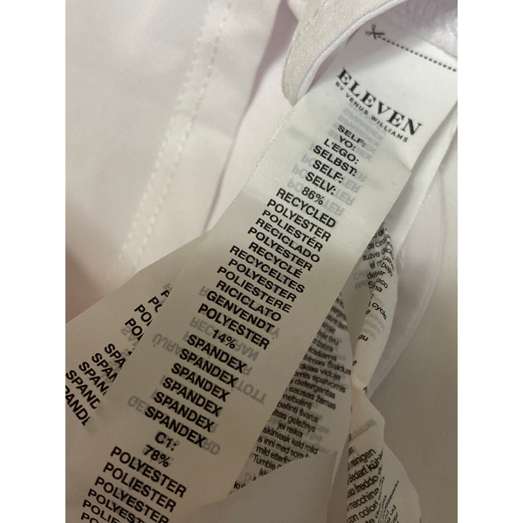 EleVen by Venus Williams White Flowy Tennis Golf Athletic Skort Skirt Shorts S