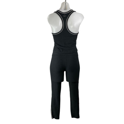 Beyond Yoga Women's Black Sleeveless Activewear Tank Top & Legging Pants Sets S