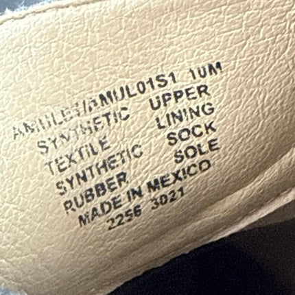 Steve Madden Amulet Women's Black Leather Round Toe Pull On Ankle Boots Size 10