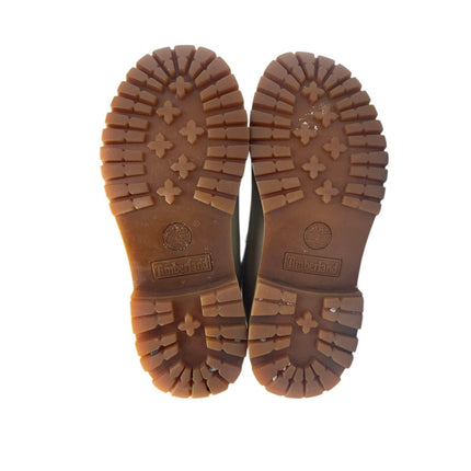 Timberland Beige Tan Suede Lace Up Waterproof Combat Ankle Boots Booties Size 7M