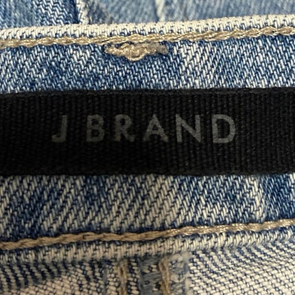 J Brand Women's Blue High Waisted Distressed Casual Skinny Denim Jeans Size 27