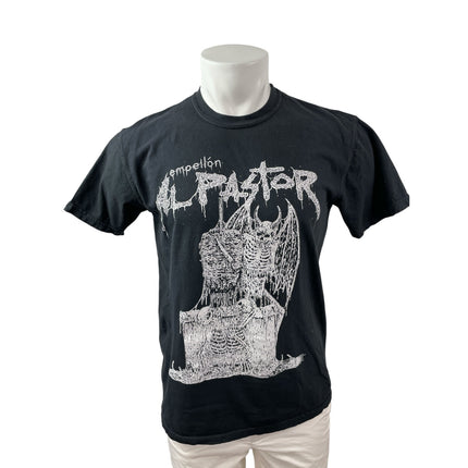 Empellón Al Pastor Demon Trompo Men's Black Graphic Crewneck T Shirt Tee Top M
