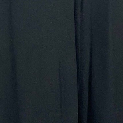 Banana Republic Black Short Sleeve V Neck Belted Asymmetric Midi Dress Size XS