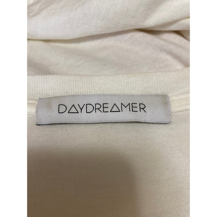 Daydreamer Rolling Stones White Short Sleeve Graphic Band Tee T-shirt Top Size L