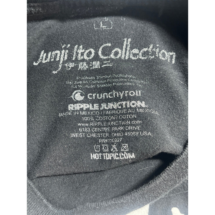 Junji Ito Collection Men's Black Tomie Anime Japanese Horror T Shirt Tee Top L