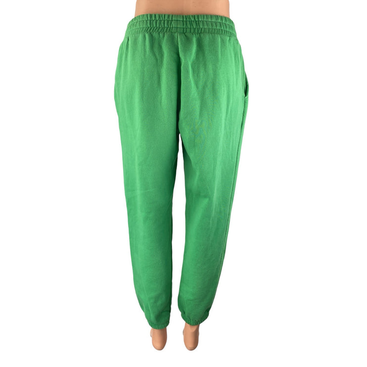 Forever 21 Pantone Womens Green Fleece Pocket Athletic Jogger Sweat Pants Size S