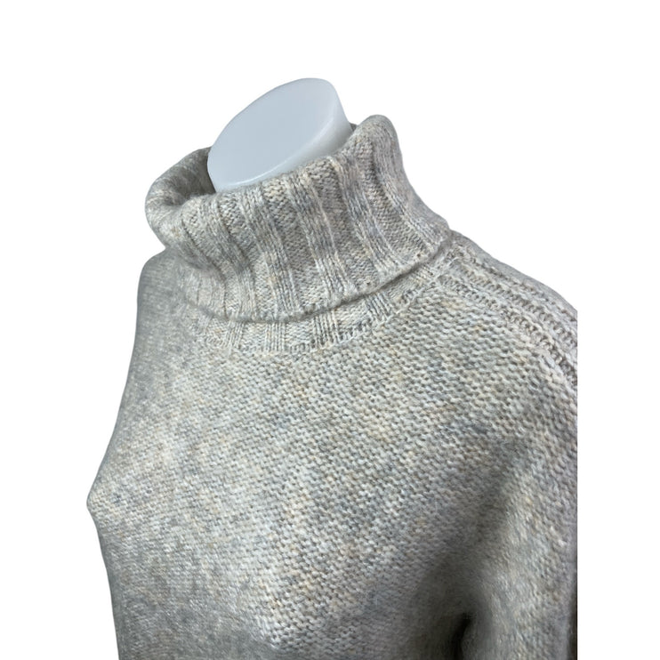 Philosophy Women's Gray Wool Long Sleeve Turtleneck Knit Sweater Top Size M