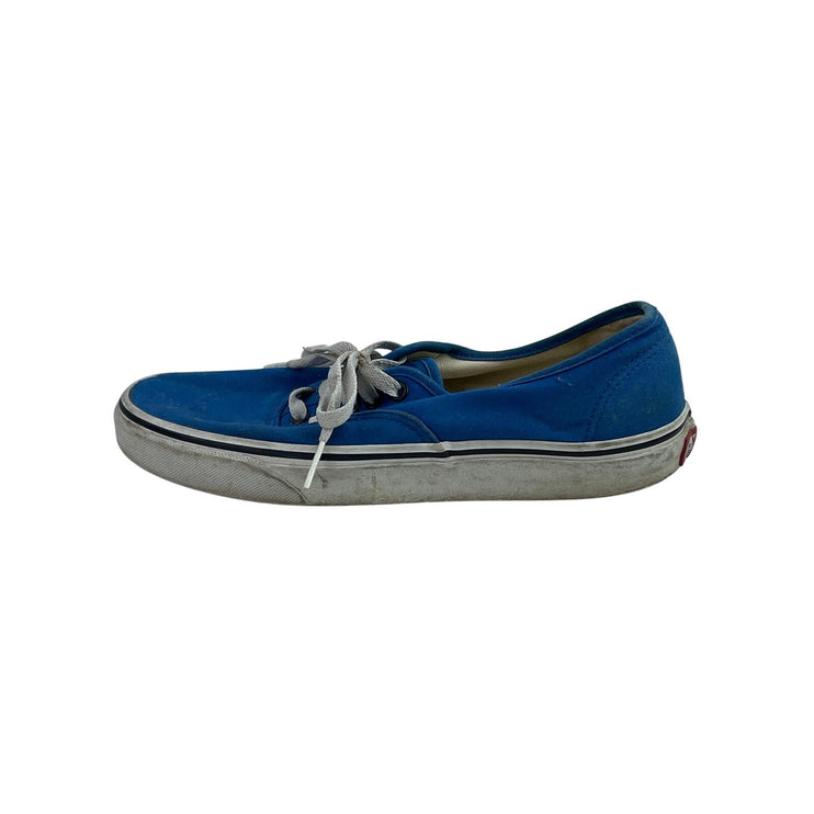 Vans Unisex Blue Lace Up Canvas Low Top Rubber Casual Flat Sneakers Shoes Size 8