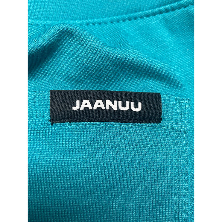 Jaanuu Ultrasoft Women's Blue Cargo Nurse Jogger Medical Scrub Pants Size S